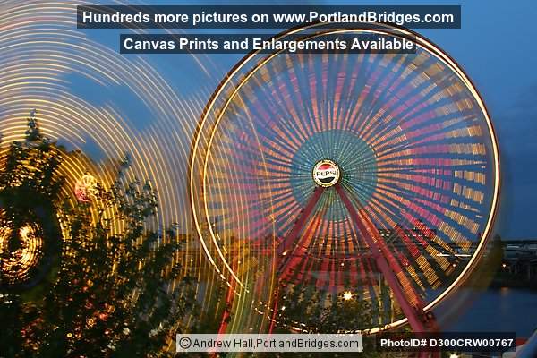 Rose Festival, Ferris Wheel, Spinning (Portland, Oregon)