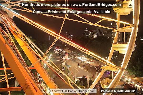 Rose Festival 2012, Ferris Wheel, Downtown Portland