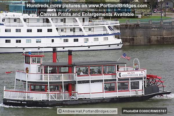 Sternwheeler Rose, Willamette River, 2002 (Portland, Oregon)