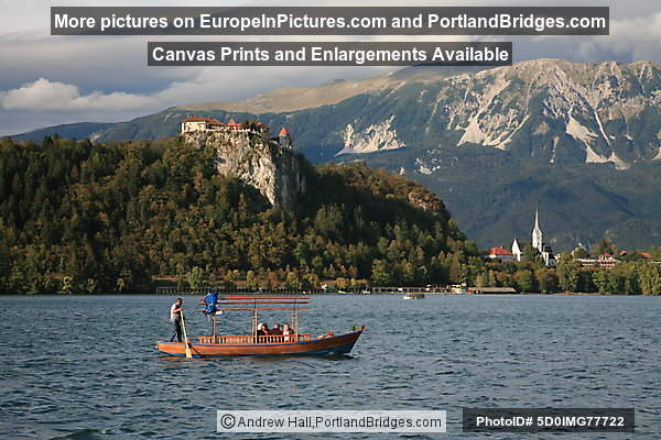 Pletna Boat, Lake Bled, Slovenia