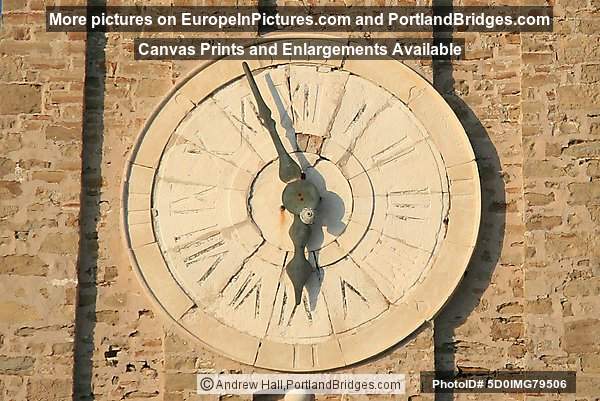 Bell Tower Clock, Cathedral of St. George, Piran