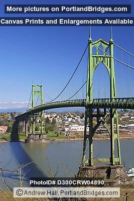 St. Johns Bridge, Daytime (Portland, Oregon)