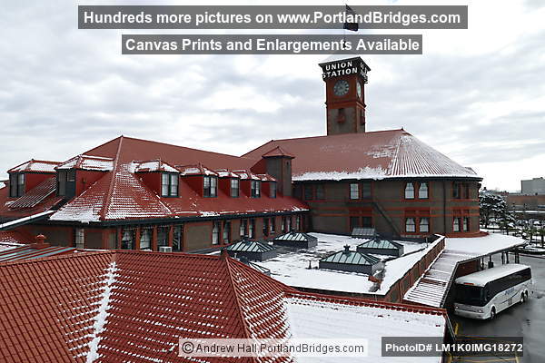 Union Station, Snow (Portland, Oregon)